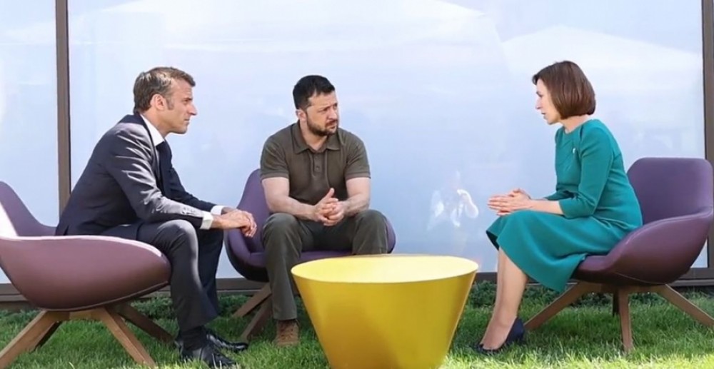 Macron: Am încredere că Republica Moldova va accelera pe drumul său de aderare la UE